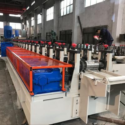 China Q235 Steel Shelving Rack Roll Forming Machine 18 Stations CE Certification for sale