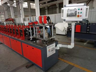 China 0.7-1.2mm Galvanized Steel Cold Rolled U Channel U Track Steel Profile Roll Forming Machine for sale