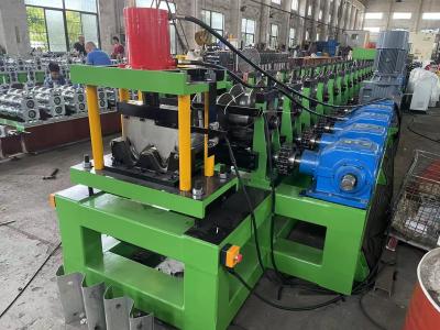 China 3.5mm Thickness Galvanized Steel Highway Guardrail Fence Roll Forming Machine for sale