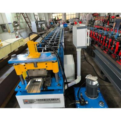 China Galvanized Steel Aluminum Flat Pan Deck Outdoor Patio Covers Awning System Roll Forming Machine for sale