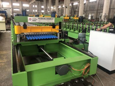 Chine Petit pain rapide de panneau de toit formant la machine, mini petit pain ondulé de panneau formant la machine à vendre