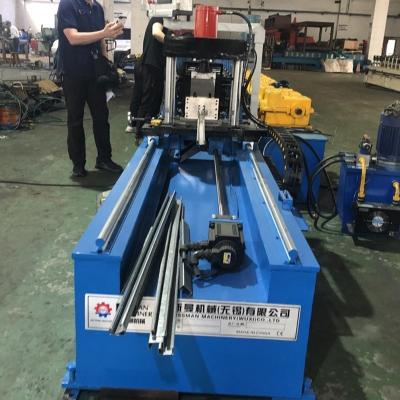 China 41*41 $1*21 Metal Strut Channel Roll Forming Machine Hydraulic Cutting 1.5-2.5mm Thickness for sale