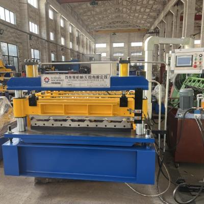 Cina Rotolo trapezoidale del pannello del tetto 7.5KW che forma macchina, mattonelle di tetto della lamina di metallo di PPGI che fanno macchina in vendita