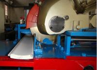 China 77mm Fully Automatic PU Shutter Door Roll Forming Machine Foam Filled Insulated for sale