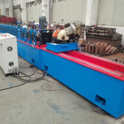 China High Speed 70mm Steel Roller Shutter Door Octagon Tube Pipe Roll Forming Machine for sale