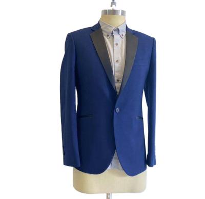 China High Quality Slim Resistant Simple Fit Men's Fashion Wrinkle Temperament Stylish Blazer for sale