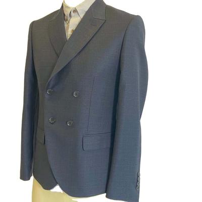 China Wrinkle Resistant Real Light Luxury And Exquisite Design Double Breasted Blazer for sale