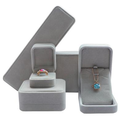 China Round Corner Gift Jewelry Box Ring Pendant Bracelet Necklace Jewelry Packaging Box for sale