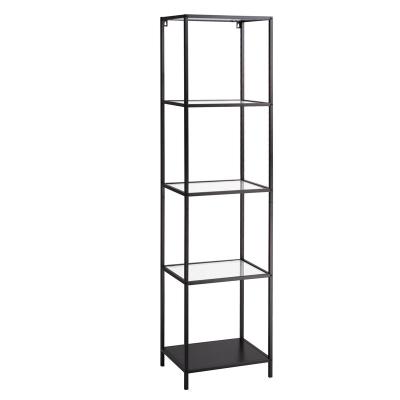 China High Quality Universal Durable K&B 5 Iron Storage Rack Home Universal Black Adjustable Layers for sale