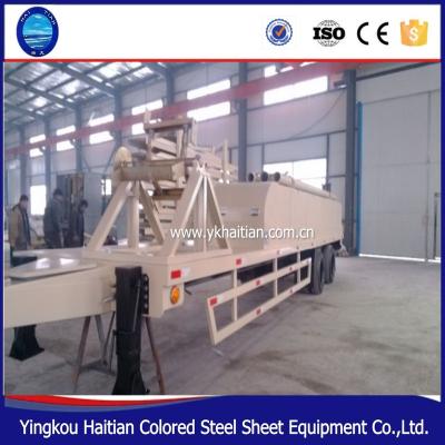 China COVER Color Steel Plate Metal Roof Arch Bending Machine Arch Building Panel Forming Machine for sale