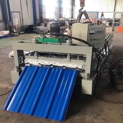 China Hotels Factory Corrugated Roof Panel Roll Forming Machine Price Sheet Zinc Roofing Roll Forming Machine for sale