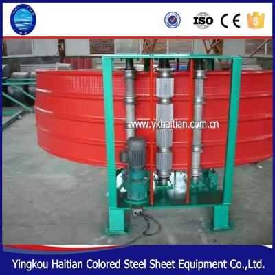 China Corrugated ROOF Metal Sheet Roofing Crimping Roof Curving Machinm , Tooth Shaped Curving Machine for sale