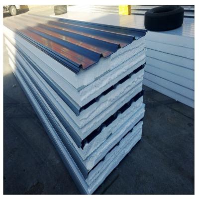 China Hot Selling Roof Wall Sandwich Panel Building Waterproof EPS Roof Heat Insulation Material Price for sale