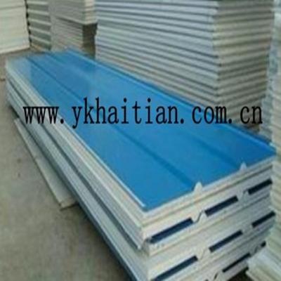 China Cheap Steel Fabricated House Light Weight EPS Sandwich Panel Wall Roof Panel For Cold Room System for sale