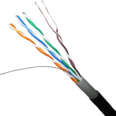 China Networking cat6 cable 0.55 CCA outdoor utp 300 meters fiber optic cable cable communication for sale