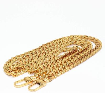 China Iron 8mm Width Bag Gold Silver Black Handbag Bag Chain For Bags With Hooks for sale