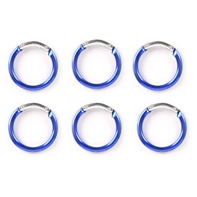 China High Quality Retail Industry Round Shape Carabiner Hooks O Ring Carabiner for sale