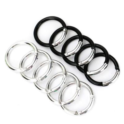 China General Industry Factory Custom Color 38mm Series Carabiner Hot Selling Aluminum Clip for sale