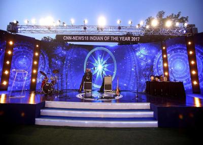 China Outdoor Stage Background LED Display Big Screen P3.91 Fast Heat Dissipation for sale