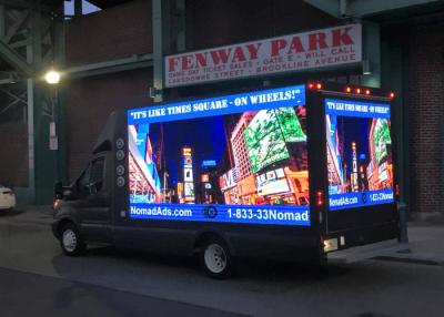 China Fixed LED Mobile Billboard High Brightness Flexible Low Power Consumption for sale