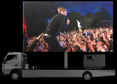 China Flexible LED Mobile Billboard , Mobile LED Video Wall 16 Bit Shake Proof for sale