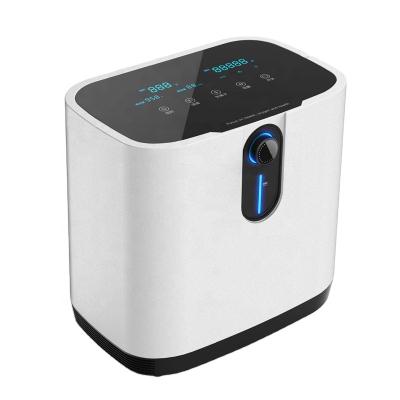 China For Home Use 1-7L Home Use Medical Grade Portable Oxygen Concentrator Generator with LED Large Screen Display and Continuous Oxygen Flow for sale