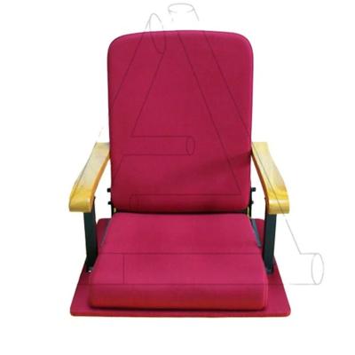 China Bleacher Seats HDPE Telescopic Seats with Armrest and Cup Holder Fold Waterproof Plastic Bleacher Seats for sale