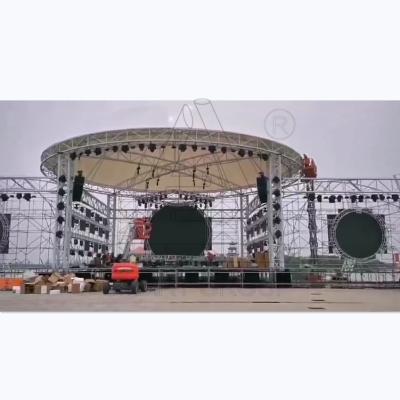 China Steel Customized Aluminum Layer Outdoor Truss Lighting Truss System For Concert Show for sale