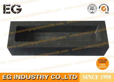 China 48 HSD Custom Graphite Molds / Continuous Horizontal Casting Graphite Ingot Mould / graphite boat for sale