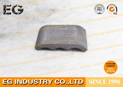 China Isostatically Carbon Graphite Plate Metallic Luster Polished Round 0.3% Ash Content for sale