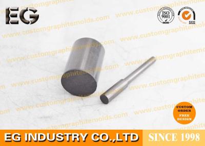 China 8mm Dia Size Solid high pure Graphite Rod 1.85g / cm3 Bulk Density Stirring For Self Llubricant Board for sale