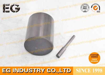 China 0.25 Inch Fine Grain Graphite Rod Electrodes , 48 HSD Stirring Graphite Cylinder custom size for sale