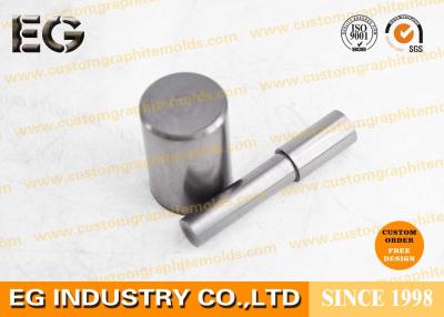 China Guide Bushing Solid Graphite Rod Corrosion Resistance Black Carbon 1/3'' x 12'' Size Ash content 500 PPM for sale