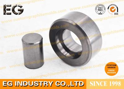 China First Grade Cylinder Self Lubricating high pure graphite Bearing , Vacuum Pumps Carbon Graphite Bushings for sale