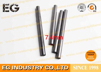 China High Density Fine Grain Carbon Graphite Rods , Iso Extruded Graphite Rod for sale