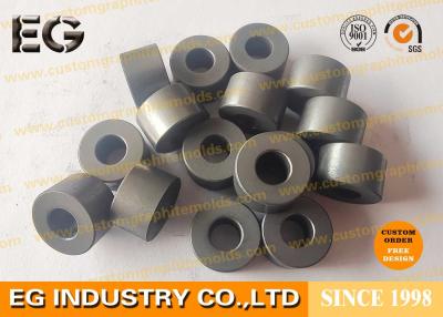 China Customize high quality high density long life high purity graphite rollers / graphite rings Shore-hardness 48HSD for sale