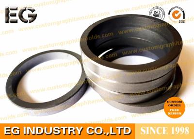 Cina High density High pure graphite rings 99.9% carbon bearing rings good lubrication for sealing mechanical rotating parts in vendita