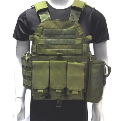 China Black Military Tactical Vest Waistcoat Safety Combat Training Outdoor Games Invest For Men Adjustable And Lightweight for sale