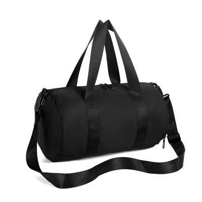 China 2021 fashion high quality custom waterproof gym bags women black yoga handbags outdoor duffel bag for sale