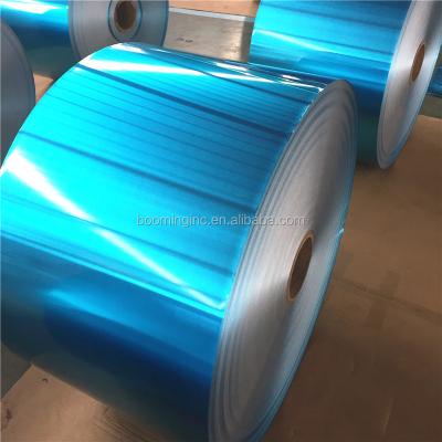 China Blue hydrophilic aluminum foil 8011-H24 insulation material for air conditaioner for sale