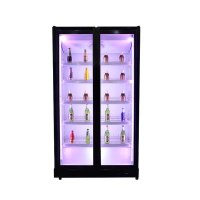 China Stainless Steel Commercial Stainless Steel Hotel Restaurant Heavy Beer Cabinet Beverage Cabinet for sale