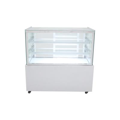 China Right Angle Stainless Steel Cake Display Cabinet/Cake Display Cabinet/Bread Cake Display Cabinet for sale