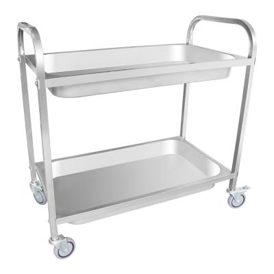 China Home Stainless Steel Hotel Restaurant Hospital Cafeteria Food Cart for sale