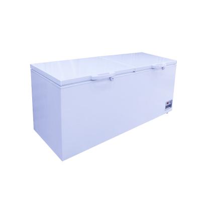 China Restaurant Frozen Deep Fridge Large Capacity Equipment Fridge Stainless Steel Supermarket Horizontal Freezer for sale