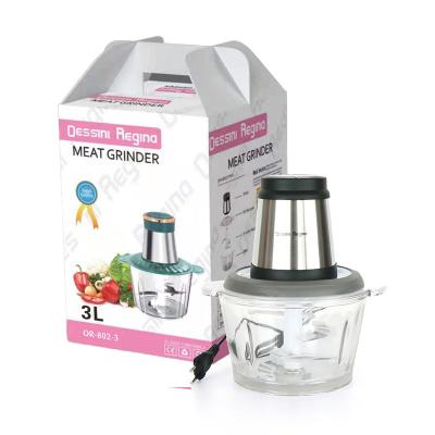 China Fast Car Salad Maker Meat Cutter Food Chopper Grinder Processors Electrical Mini Blender Cutting Machine Vegetable for sale