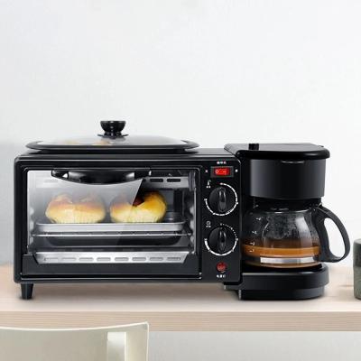 China Household Multifunctional Automatic Home Cooking 3 in 1 Breakfast Makers Electric 3 in 1 Breakfast Machine for sale