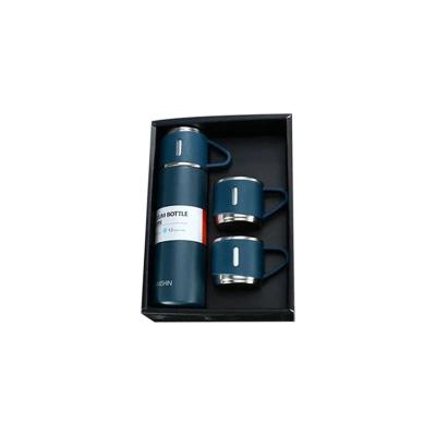 China Popular business vacuum thermo flask gift set wholesale thermos bottle ready to ship for sale