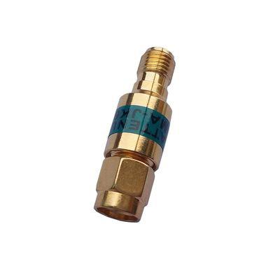 China RF Attenuator 6GH 10W 10db 15db 20db 30db 6GHz Sma Coaxial Standard Attenuator CEY-RMC-0004 for sale