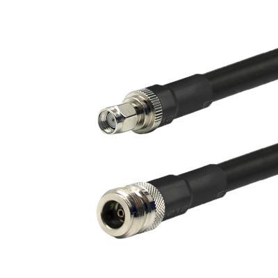 China LMR400 Signal Transmission Cable With RP SMA Male To N Female RF Jumper Antenna Cable for sale