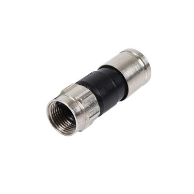 China Latest RF Tech F Connector Compression Connector For RG6 F Connector RG 6 for sale